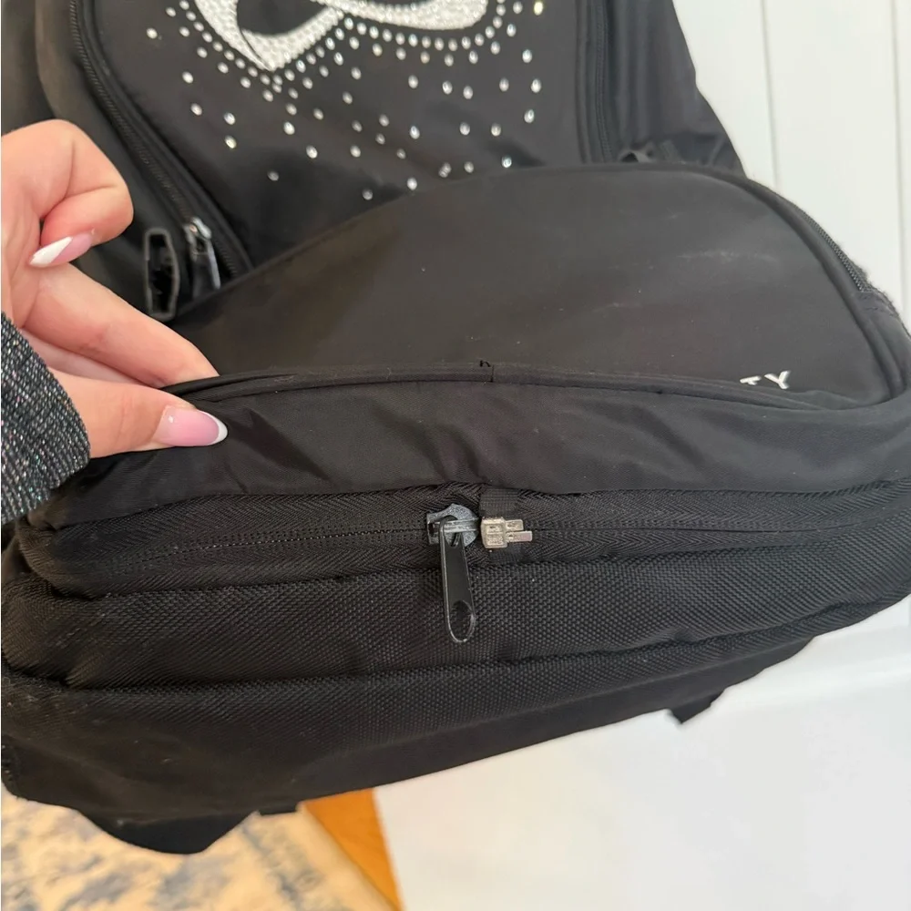 Black cheer infinity Backpack - Picture 7 of 7